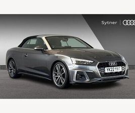 AUDI A5 CABRIOLET 2.0 TFSI 40 S LINE S TRONIC EURO 6 (START/STOP) 2DR