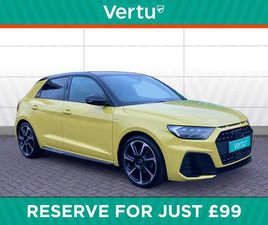 AUDI A1 SPORTBACK 35 TFSI 1.5 TFSI 35 S LINE CONTRAST EDITION SPORTBACK S TRONIC EURO 6 (START/STOP) 5DR