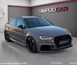 AUDI A3 SPORTBACK RS3 AUDI RS3 SPORTBACK 2.5 TFSI 400 S TRONIC 7 QUATTRO TOIT OUVRANT