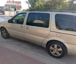 CHEVROLET UPLANDER LT אוט׳ מיניוואן / MPV 7 מק 3.9 (240 כ״ס)