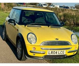MINI ONE, 1.6 PETROL. MANUAL, 2004, 105K, FSH, 3 DOOR HATCH, 11M MOT, JUST HAD MAJOR SERVICE.
