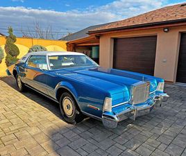 LINCOLN CONTINENTAL MARK IV - 1974 - VEHICUL ISTORIC - RESTAURAT SATU MARE