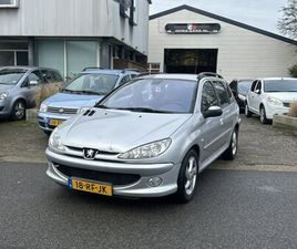 PEUGEOT 206 SOCIETE PEUGEOT 206 SW - 1.4-16V XS GOED RIJDENDE STATIONWAGEN.INCL NIEUWE APK MET STEEKPROEF
