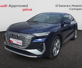 AUDI Q4 SPORTBACK E-TRON 45 AUDI Q4 SPORTBACK E-TRON AUDI Q4 SPORTBACK CORPORATE S 45 E-TRON 210,00 KW