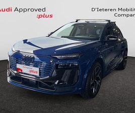 AUDI Q6 E-TRON AUDI Q6 E-TRON AUDI Q6 SUV S LINE E-TRON QUATTRO 285,00 KW