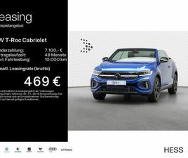 VOLKSWAGEN T-ROC CABRIOLET CABRIOLET R-LINE 1.5 L TSI 7-GANG-DSG NAVI/KLIMA/PDC