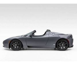 2010 TESLA ROADSTER SPORT, MATTE GREY/RED/BLACK WITH UPGRADED PEM