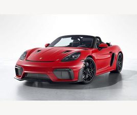 PORSCHE 718 BOXSTER SPYDER RS 4.0 RS SPYDER PDK EURO 6 (START/STOP) 2DR