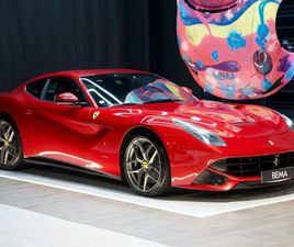 FERRARI F12 BERLINETTA V12 740CV | CARBONE JANTES 20’’ CAMÉRAS AV-AR LIFT HI-FI PREMIUM À PARTIR DE 2980-MOIS