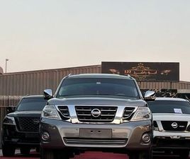 NISSAN PATROL NISSAN PATROL PLATINUM SE( 2015 MODEL ) IN GRAY COLOR THIS HAS DONE A KILOMETER OF 167000 KM