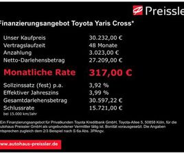 TOYOTA YARIS CROSS FWD TEAMPLAYER - 1,5 L 4X2 HYBRID TE