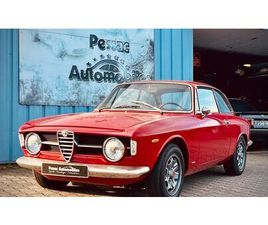 ALFA ROMEO GIULIA GT JUNIOR 1967 ALFA ROMEO GT JUNIOR ROUGE MANUEL, 5 VITESSES CONDUI...