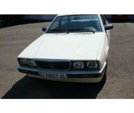 MASERATI BITURBO 422 1990 MASERATI BITURBO 422 BOSSI A VENDRE