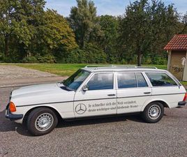 MERCEDES CLASSE E STATION WAGON 230 TE MERCEDES-BENZ MERCEDES 230TE W123 5GANG LEDER OLDTIMER H