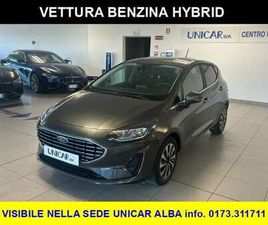 FORD FIESTA 1.000 BENZINA HYBRID 125 CV TITANIUM