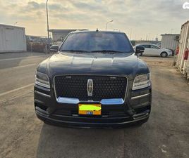 LINCOLN NAVIGATOR BLACK LEVEL אוט׳ 3.5 (400 כ״ס)