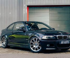BMW SERIE 3 COUPE M3 BMW M3 E46 PH1 3.2L SMG II ORIGINE FRANCE GARANTIE CARBONSCHWARZ