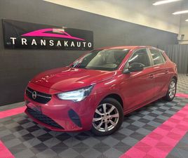 OPEL CORSA 1.2 TURBO 100 CH BVA8 EDITION / 1ERE MAIN / ENTRETIEN COMPLET / CAMERA / CARPLAY