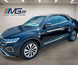 VOLKSWAGEN T-ROC CABRIOLET VOLKSWAGEN T-ROC CABRIOLET 1.5 TSI EVO 150 STYLE DSG7 GARANTIE 12 MOIS + TVA RECUPERABLE