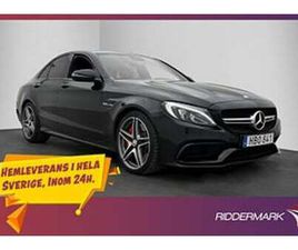 MERCEDES-BENZ C 63 S AMG SPORTAVGAS BURMESTER DRIVERS SVSÅLD