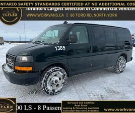 2018 GMC SAVANA PASSENGER SAVANA 3500 LS - 8 PASSENGER - V8 GAS