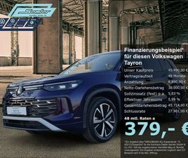 VOLKSWAGEN TAYRON ELEGANCE 1.5 ETSI DSG 7-SITZ AHK 360 NAVI