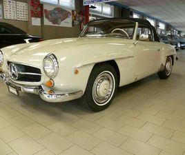 MERCEDES SL 190 SL SL - CABRIO - W 121 - TARGA ORIGINALE