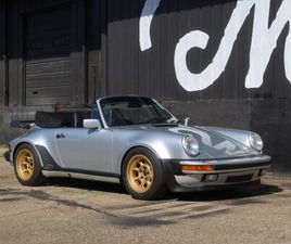 PORSCHE 911 930 TURBO CABRIOLET MATCHING COLOR ET NUMBERS MACHINE REVIVAL