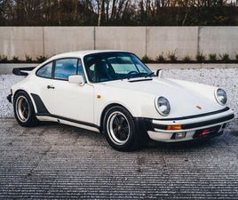 PORSCHE 911 SERIE G 930 PORSCHE 911 930 TURBO 3.3 GRAND PRIX WHITE HEATED SEATS PANO