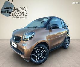 SMART FORTWO III CABRIOLET 0.9 90 PRIME TWINAMIC BVA6-1ÈRE MAIN-27.620KM-GPS-CUIR-SIÈGES CHAUFFANTS-GARANTIE 6 MOIS