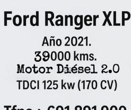 FORD RANGER FORD - RANGER