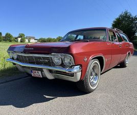CHEVROLET IMPALA 1965 CHEVY CHEVROLET IMPALA STATION WAGON LONGROOF 327 V8 TÜV&H