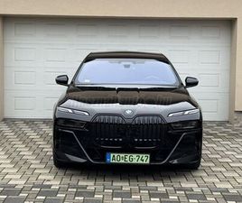 BMW I7 XDRIVE60 101,7KWH SÉRÜLÉSMENTES!
