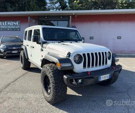 JEEP WRANGLER UNLIMITED JEEP WRANGLER UNLIMITED 2.0 TURBO RUBICON