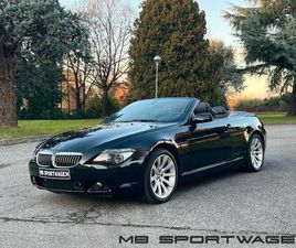 BMW 650 650I CABRIO - UNIPRO PERFETTA SUPER FULL