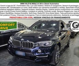 BMW X6 M50D BMW X6 M50D TETTO CAM 360 CLIMA4ZONE HEADUP DISPALY C.20
