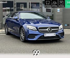 MERCEDES CLASSE E CABRIOLET E 300 D - BVA 9G-TRONIC CABRIOLET - BM 238 AMG LINE - BVA PHASE 1