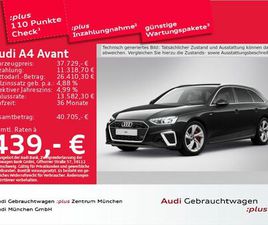 AUDI A4 AVANT 40 TFSI AUDI A4 AVANT 40 TFSI S TRONIC 2X S LINE MATRIX/NAVI+
