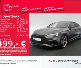 AUDI A5 SPORTBACK 40 TDI AUDI A5 SPORTBACK 40 TDI QU. S TRONIC 2X S LINE PANO/