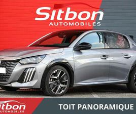 PEUGEOT 208 1.2I HYBRID 136 E-DCS6 GT CHAINE TOIT PANORAMIQUE CAMERA AVANT ET ARRIERE