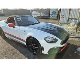 2017 ABARTH 124 SPIDER BLANC MANUEL, 6 VITESSES CONDUITE...