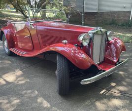 FINAL-YEAR EXAMPLE: 1953 MG TD CONVERTIBLE