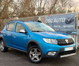 ◊ DACIA SANDERO 0.9 TCE 90 STEPWAY NAVY – SUV COMPACT – GARANTIE 12 MOIS BY DACIA – CT.OK (12/2027) – FULL OPTIONS ◊