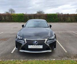 LEXUS RC RC300H 2.5 300H F SPORT CVT EURO 6 (START/STOP) 2DR
