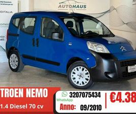 CITROEN NEMO 1.4 DIESEL 70CV 5 POSTI