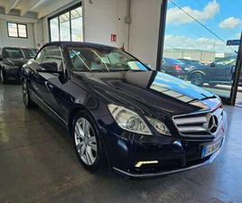 MERCEDES CLASSE E CABRIO E 250 MERCEDES-BENZ E 250 CLASSE E - A207 CABRIO CABRIO CDI BE AVANTGARDE