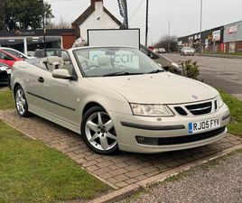 SAAB 9-3 CABRIOLET 2.0T VECTOR 2DR