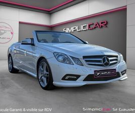 MERCEDES CLASSE E CABRIOLET E 220 MERCEDES CLASSE E CABRIOLET 220 CDI BLUEEFFICIENCY EXECUTIVE A