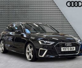 AUDI A4 AVANT 40 TFSI AUDI A4 AVANT S LINE 40 TFSI S TRONIC