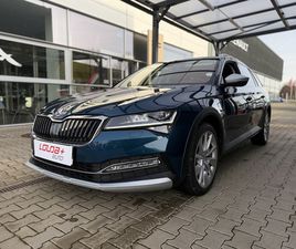 ŠKODA SUPERB SCOUT 2.0 TDI 140 KW AUTOMAT, DPH · LOUDA AUTO